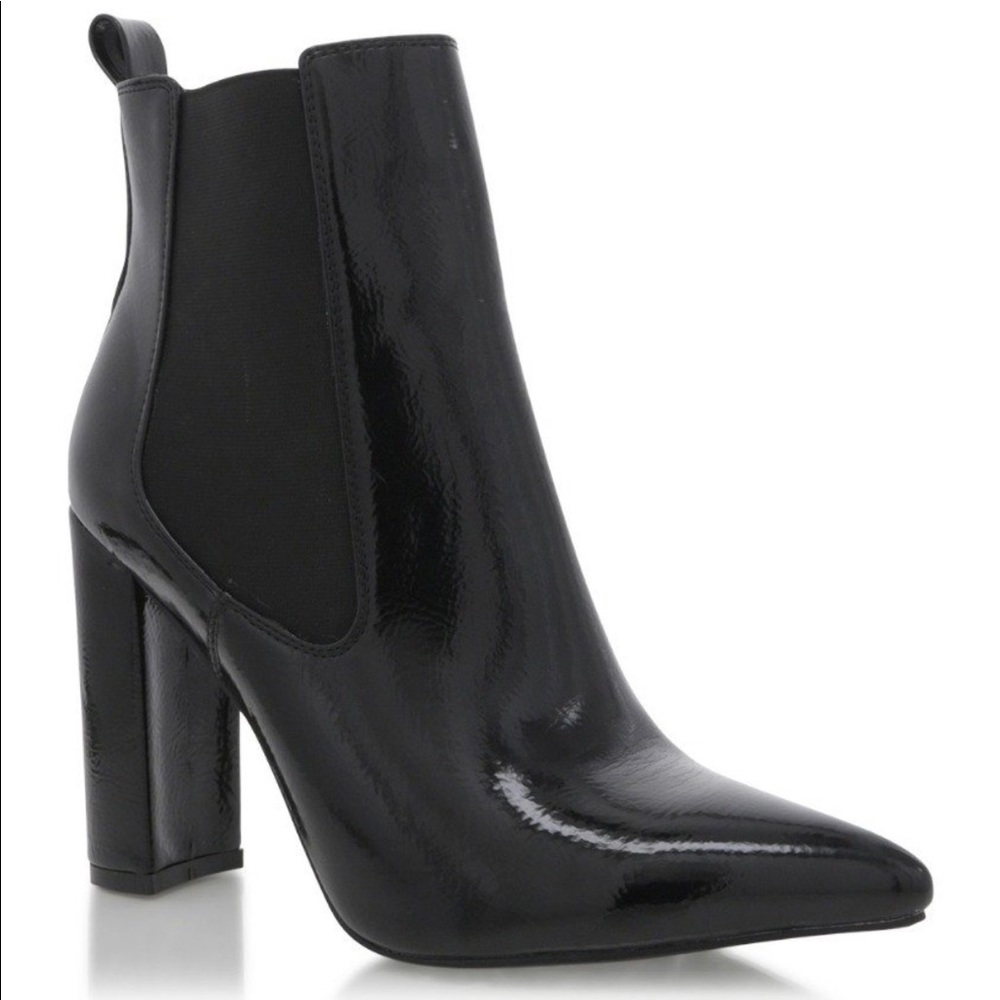 Billini Madelyn Black Crinkle Boots